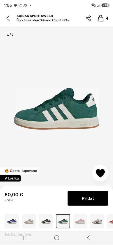 Tenisky adidas, adidas,34