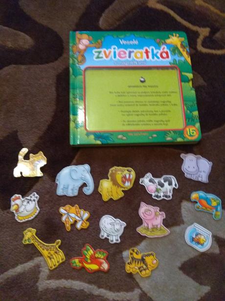 Veselé zvieratká s magnetkami, 