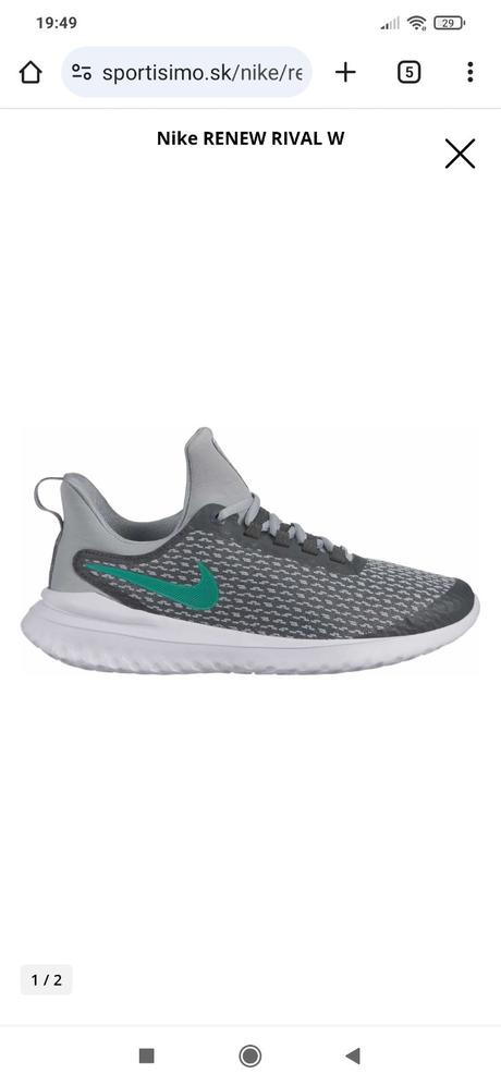 Nike renew rival w 37,5, nike,37