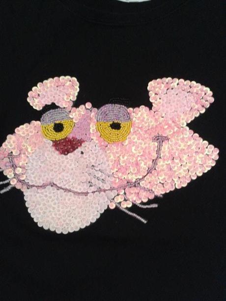 Tricko pink panther, s