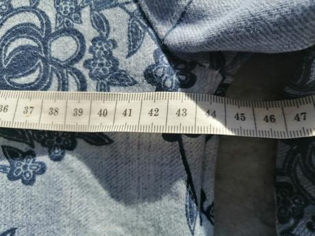 Úpletové šaty ham v džínsovom vzhľade vm-l, h&m,m