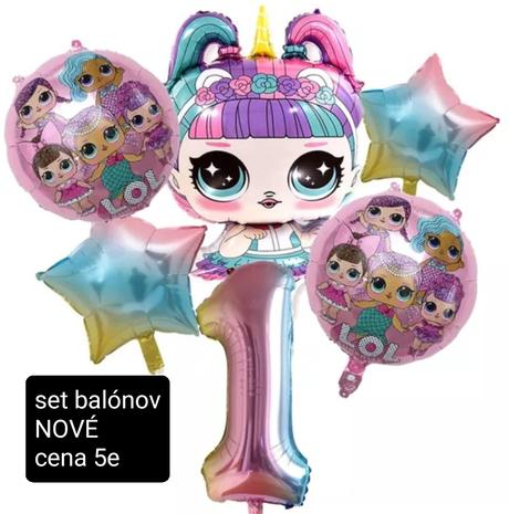 L.o.l párty dekorácie, 