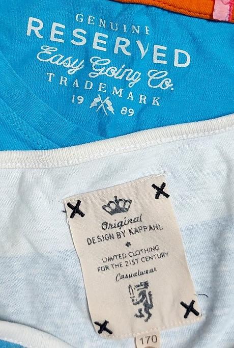 2 letné chlapčenské tričká, reserved,170