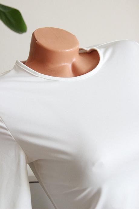 Krémové body tričko, xs, xs