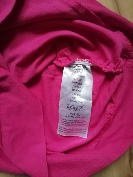 Ružové tričko - 128, okay,128