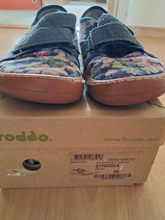 Predám plátené tenisky frodo barefoot canvas, 36