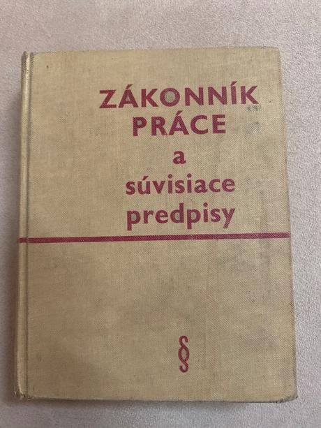 Kniha- zákonník práce a súvisiace predpisy, 