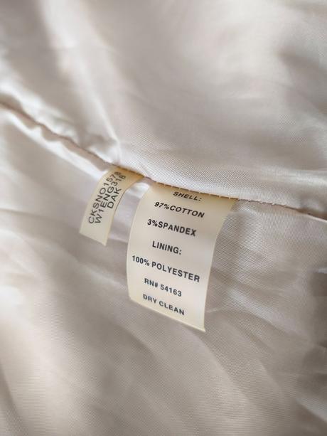 Sukňa xxl 16 podšitá, calvin klein,46