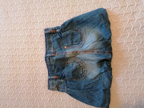 Dievčenská riflová sukňa, kenvelo,122