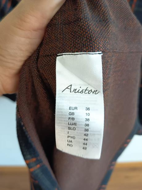 Karované šaty aniston, s