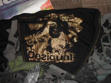Desigual peckové dámske tričko s, desigual,s