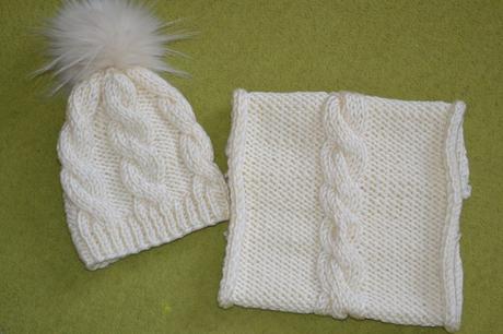 Štrikovaný set handmade v.86 -98/104, 92