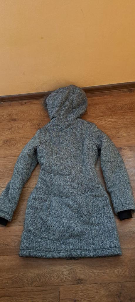 Damska zimna bunda, s