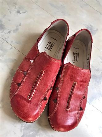 Celokožené topánky camel active 38,5, 39