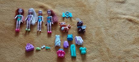 Mini barbie pets, 