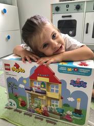 LEGO® DUPLO® Prasiatko Peppa a narodeninový dom (10433)