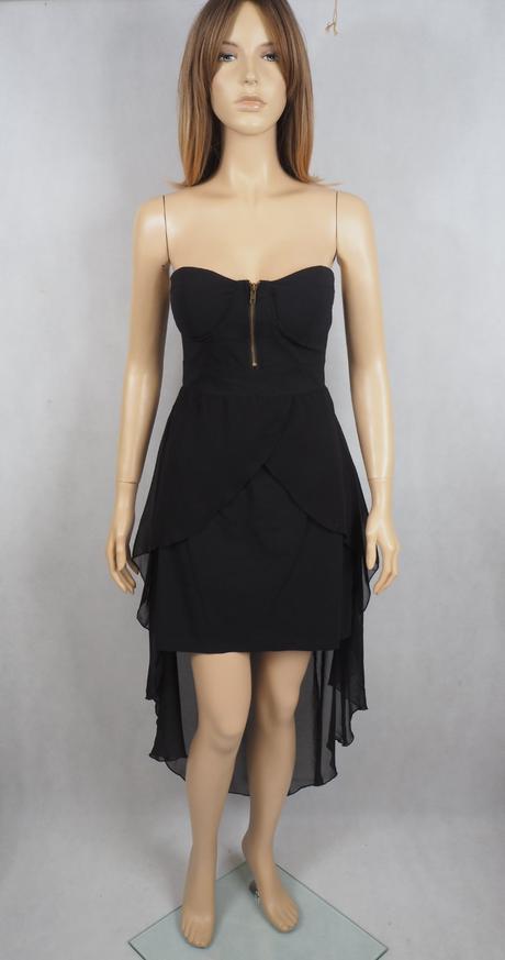 Kvalitné čierne šaty, 40