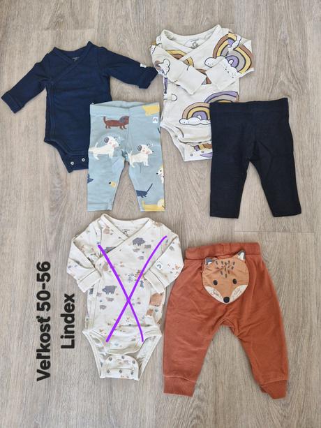 Lindex veľkosť 50-56 body a tepláky, lindex,56
