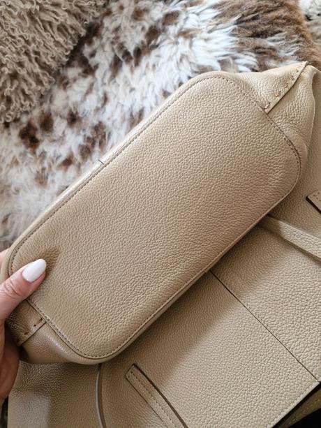 Maxi kožená taška massimo dutti,