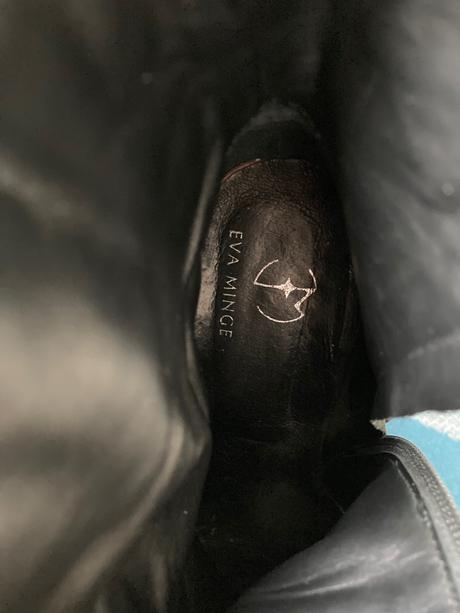 Kožené čižmy eva minge, 40