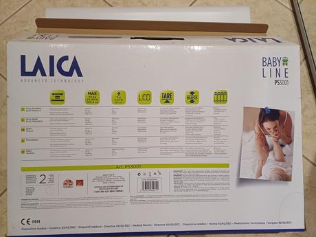 Váha pre bábätká, laica