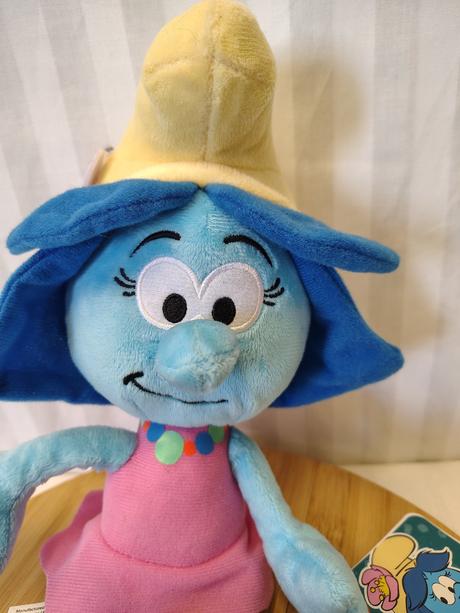 Zberateľský plyšák šmoulinka búrka, smurfs, 34 cm, 