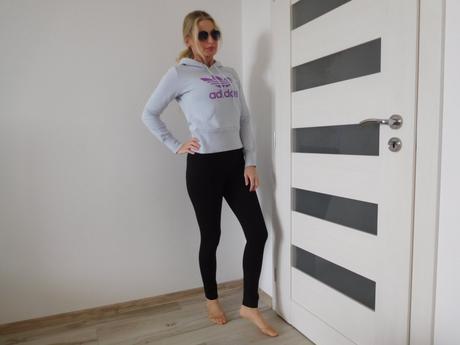 Mikinka + leginy bavlnené, 36, adidas,36