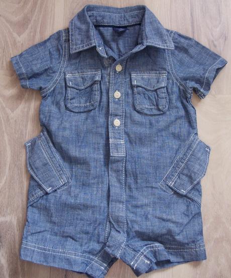 Chlapč. letné overaly gap-tmavomodrý, gap,68