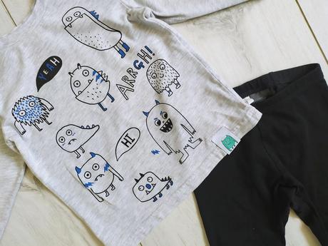 Legíny s tričkom h&m, h&m,92