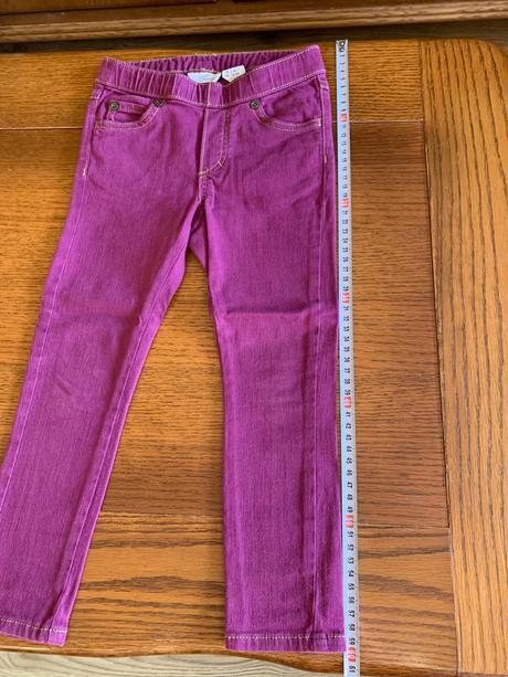 Riflovinové jegginsy, h&m,104