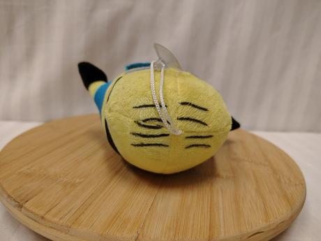 Plyšový mimoň bob vyšívané oči a prísavka, 20,5 cm,