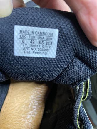 Turistické topánky, salomon,42