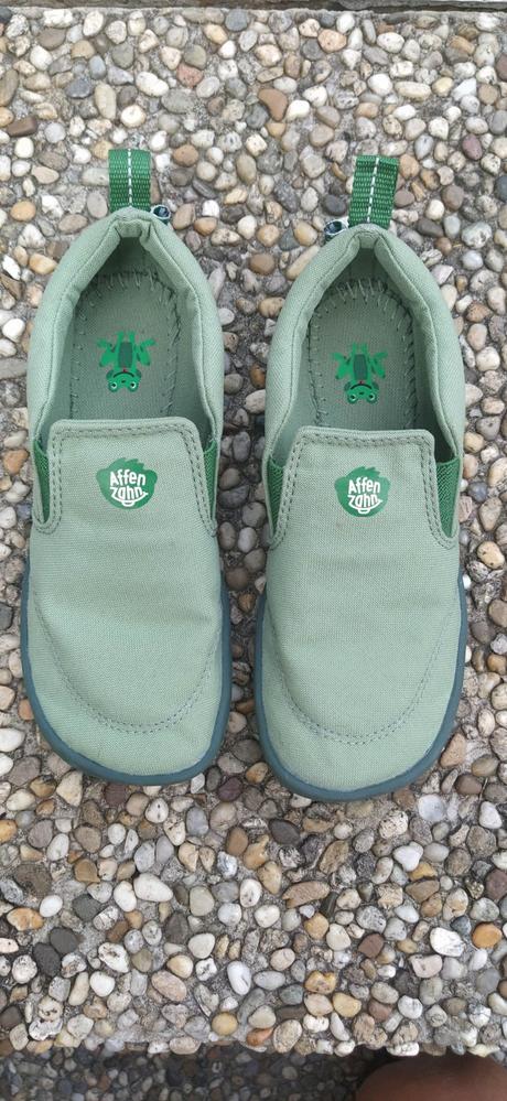 Tenisky affenzahn sneaker canvas ready - frog, affenzahn,29