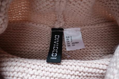 Mäkký pletený sveter h&m, h&m,s