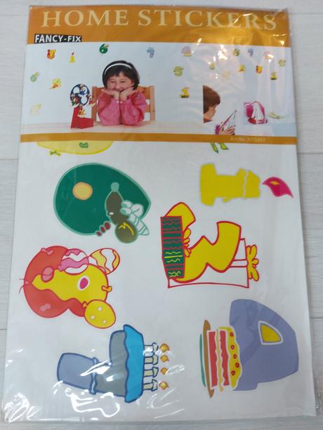 Nálepky na stenu 48x33 čísla, 