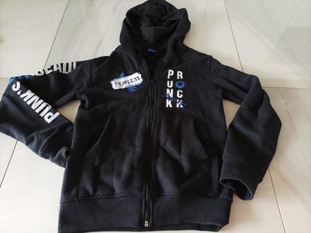 Mikina na zips s kapucňou, 134