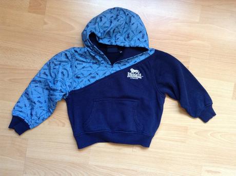 Mikinka s kapuckou, 3-4r., lonsdale,98