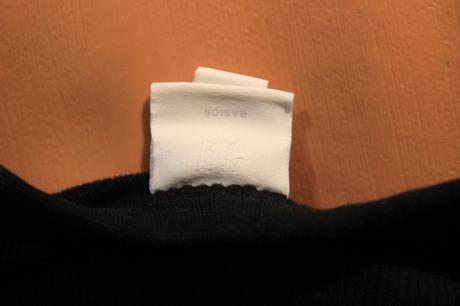 Čierny bavlnený body top, h&m, h&m,xs