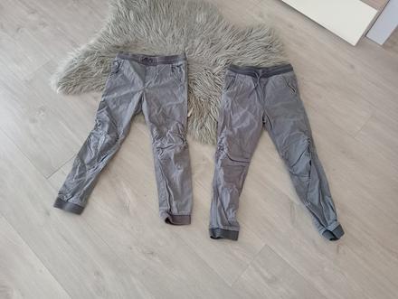 2ks nohavíc, h&m,128