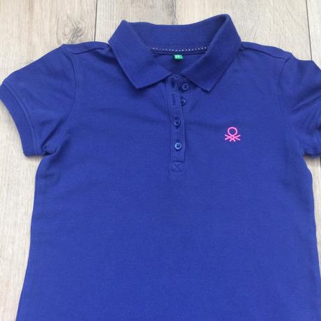 Polokošeľa dievčenská benetton č.134, 8-9y, benetton,134