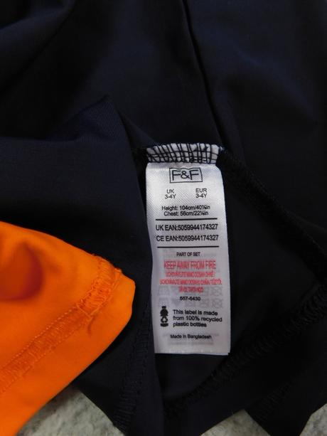 Ochranné tričko do vody f&f uv 40+, f&f,104