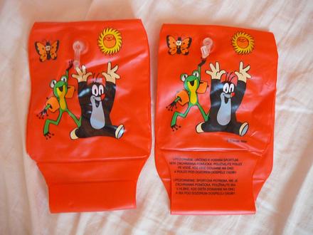 Nafukovacie rukávky,