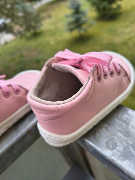 Kožené topánky pre prvé kroky zn.rak veľ.19, rak,19