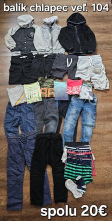 Balík chlapec veľ 104, 104–116