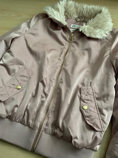 Bundička vatovaná 9-10 rokov, h&m,140