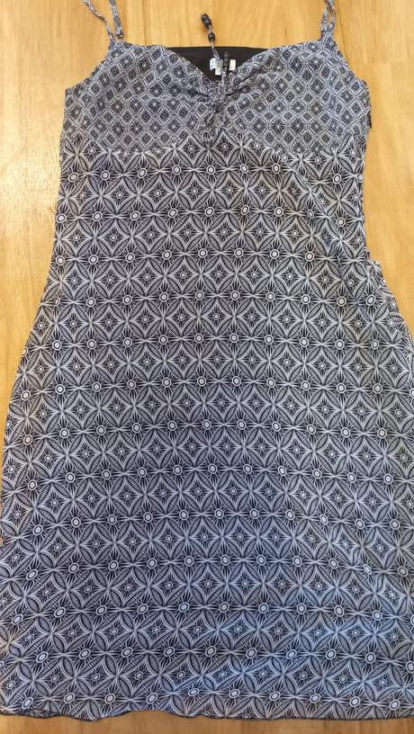 Šaty  na ramienka, l