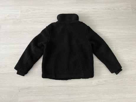 Čierna dámska bunda, h&m,s