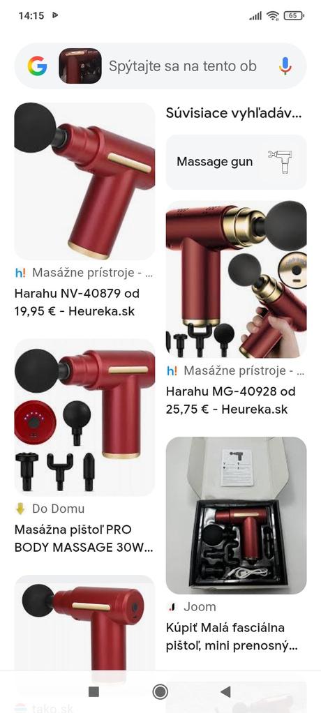 Masážna pištoľ,
