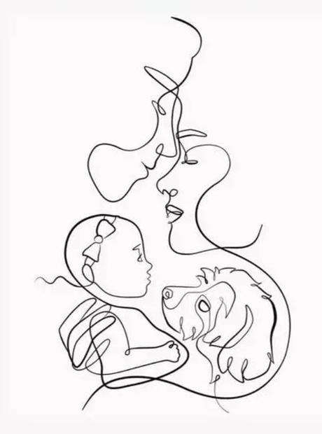 Personalizovaný rodinný obraz, 