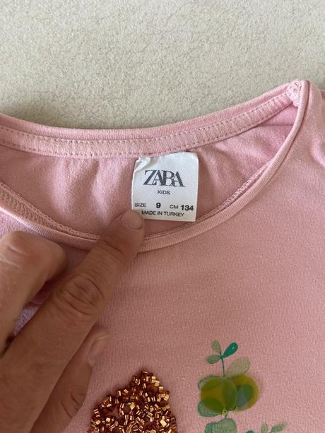 Mäkké tričko zara, zara,134